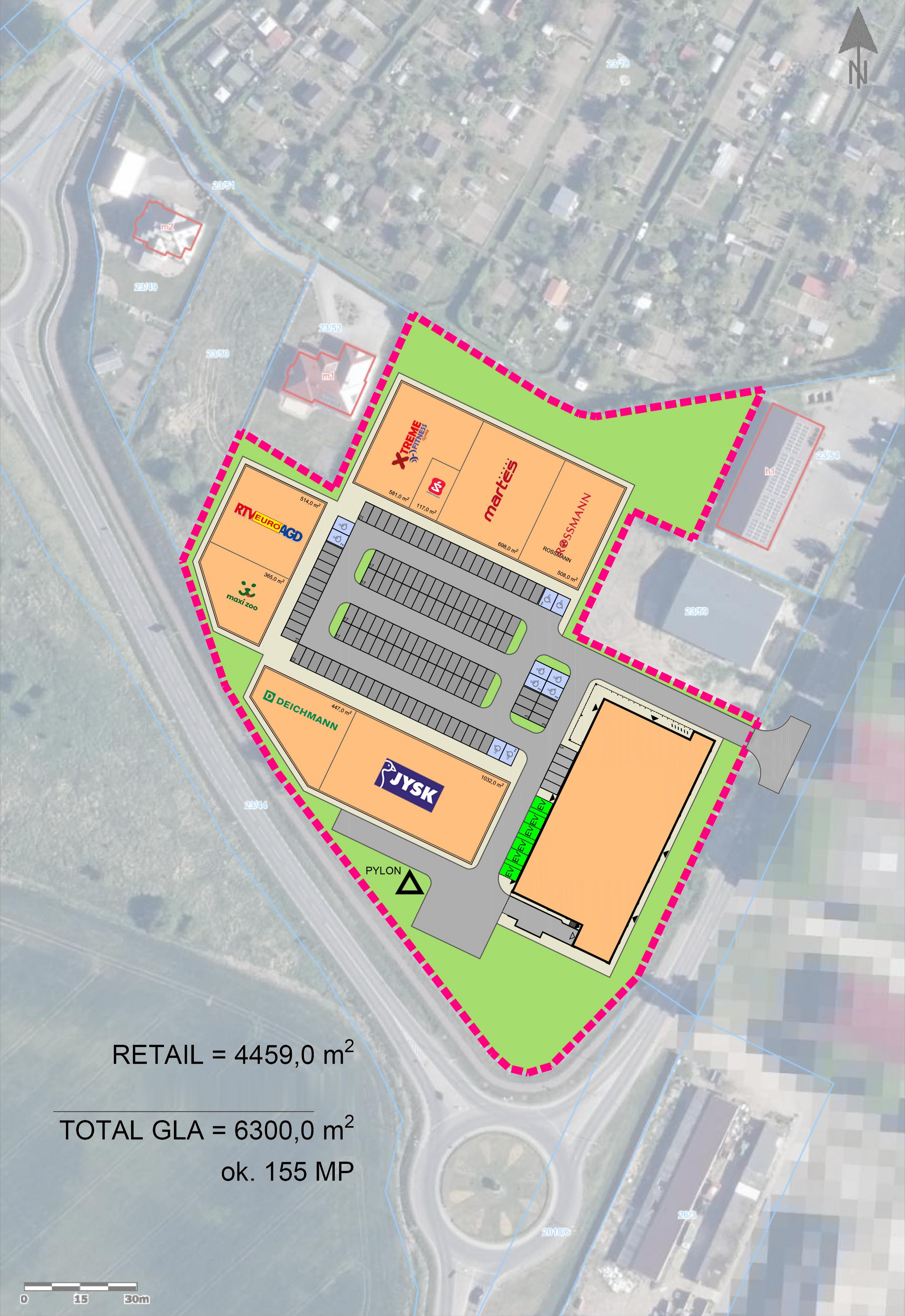 Plan zagospodarowania terenu — Pasaż Trzebiatów (PZT)